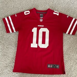 Jimmy Garopollo 49ers Jersey, Size Medium in BOYS